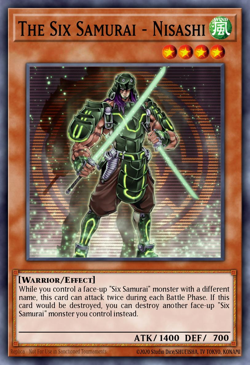 The Six Samurai - Nisashi Common GLD2-EN020 Gold Series 2009 Yugioh card