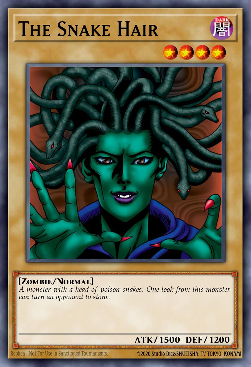 The Snake Hair Common LCJW-EN185 Legendary Collection 4 Joeys World Mega Pack Yugioh card