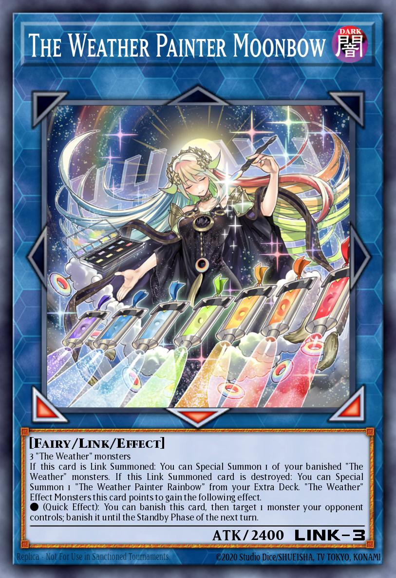 The Weather Painter Moonbow Super Rare MP23-EN089 25th Anniversary Tin Dueling Heroes Mega Pack Yugioh card