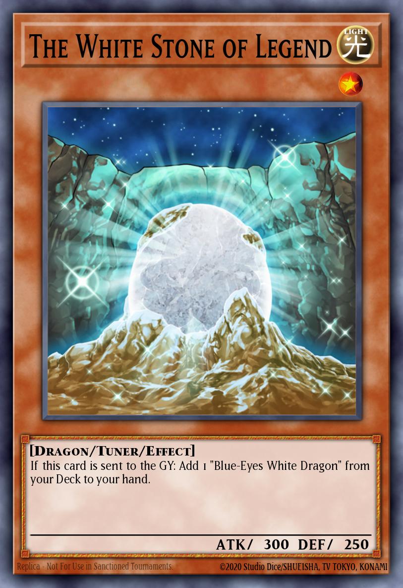 The White Stone of Legend Short Print CSOC-EN035 Crossroads of Chaos Yugioh card