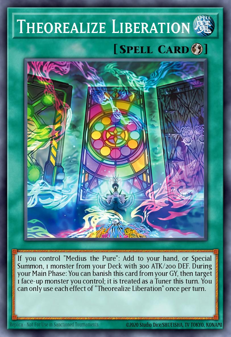 Theorealize Liberation Common BPRO-EN058 Burst Protocol Yugioh card