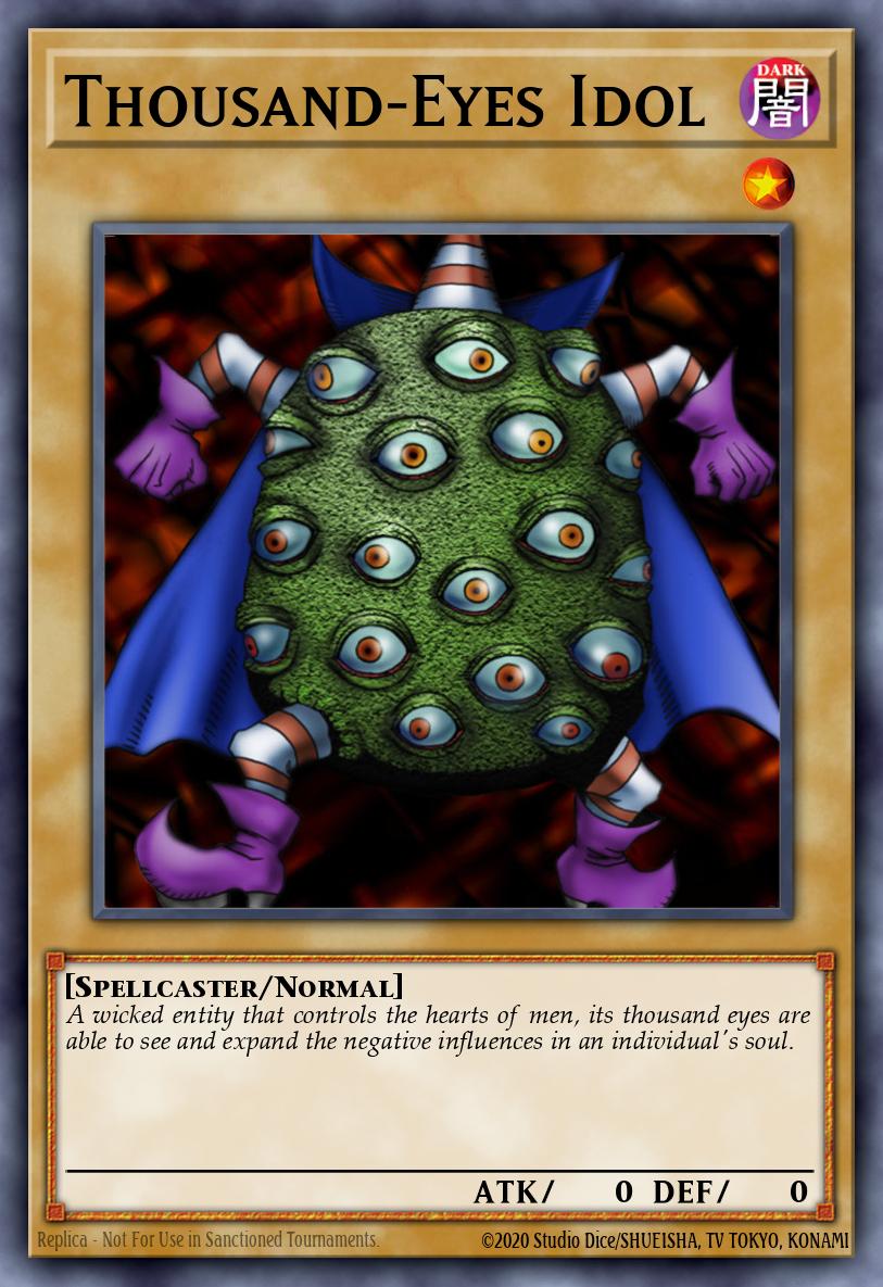 Thousand-Eyes Idol Common DB1-EN194 Dark Beginning 1 Yugioh card