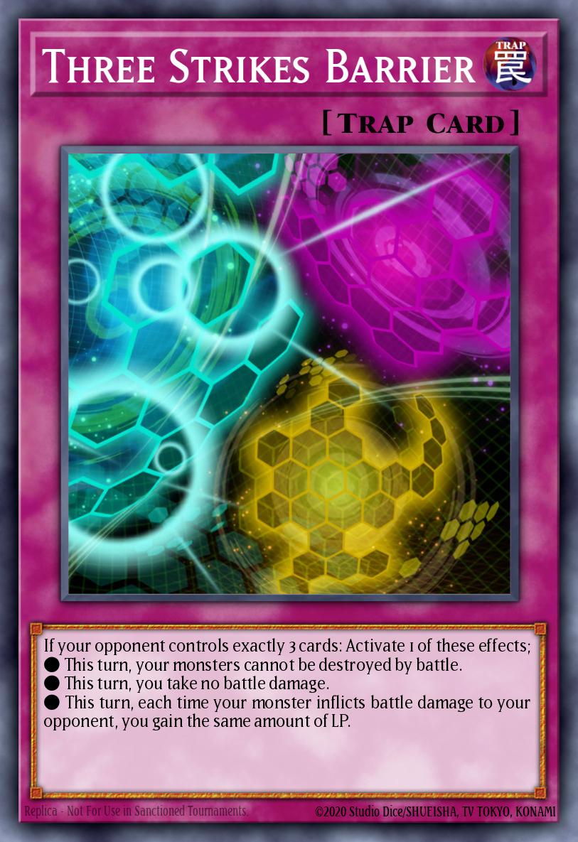 Three Strikes Barrier Common MP18-EN079 2018 Mega-Tin Mega Pack Yugioh card