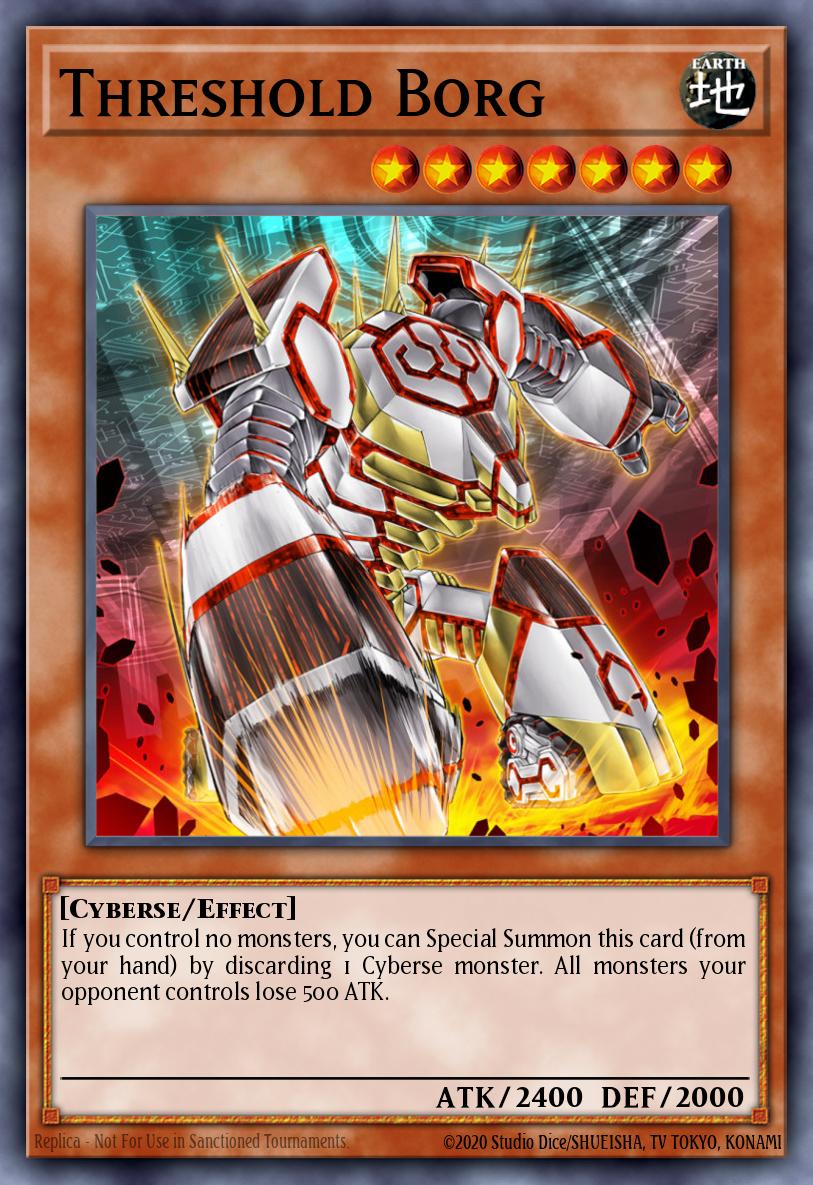 Threshold Borg Ultra Rare MP22-EN246 2022 Tin of the Pharaohs Gods Yugioh card