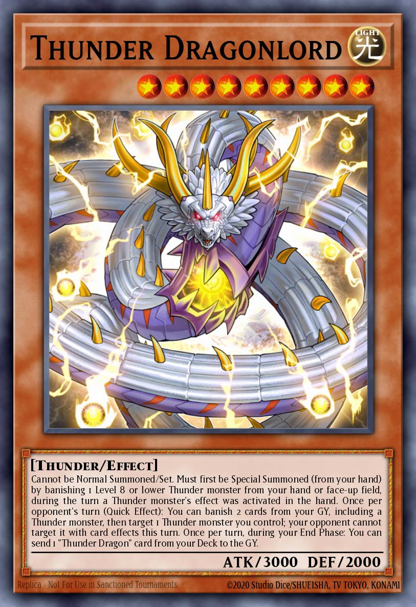 Thunder Dragonlord Common ETCO-EN025 Eternity Code Yugioh card