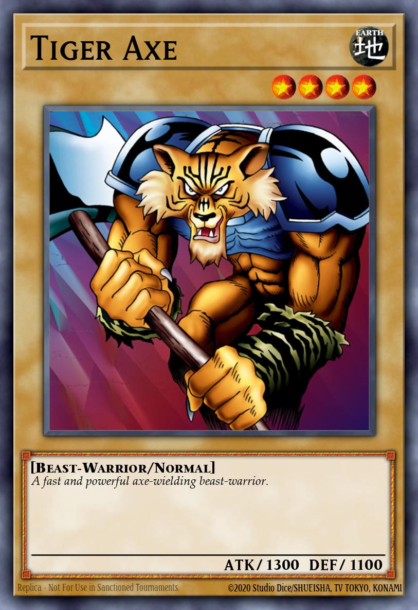 Tiger Axe Common DB2-EN091 Dark Beginning 2 Yugioh card
