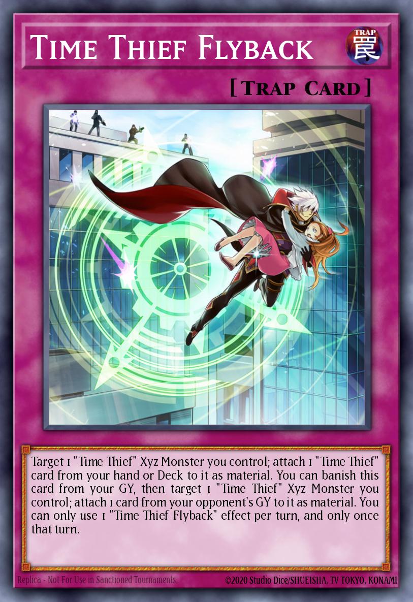 Time Thief Flyback Common MP20-EN042 2020 Tin of Lost Memories Mega Pack Yugioh card