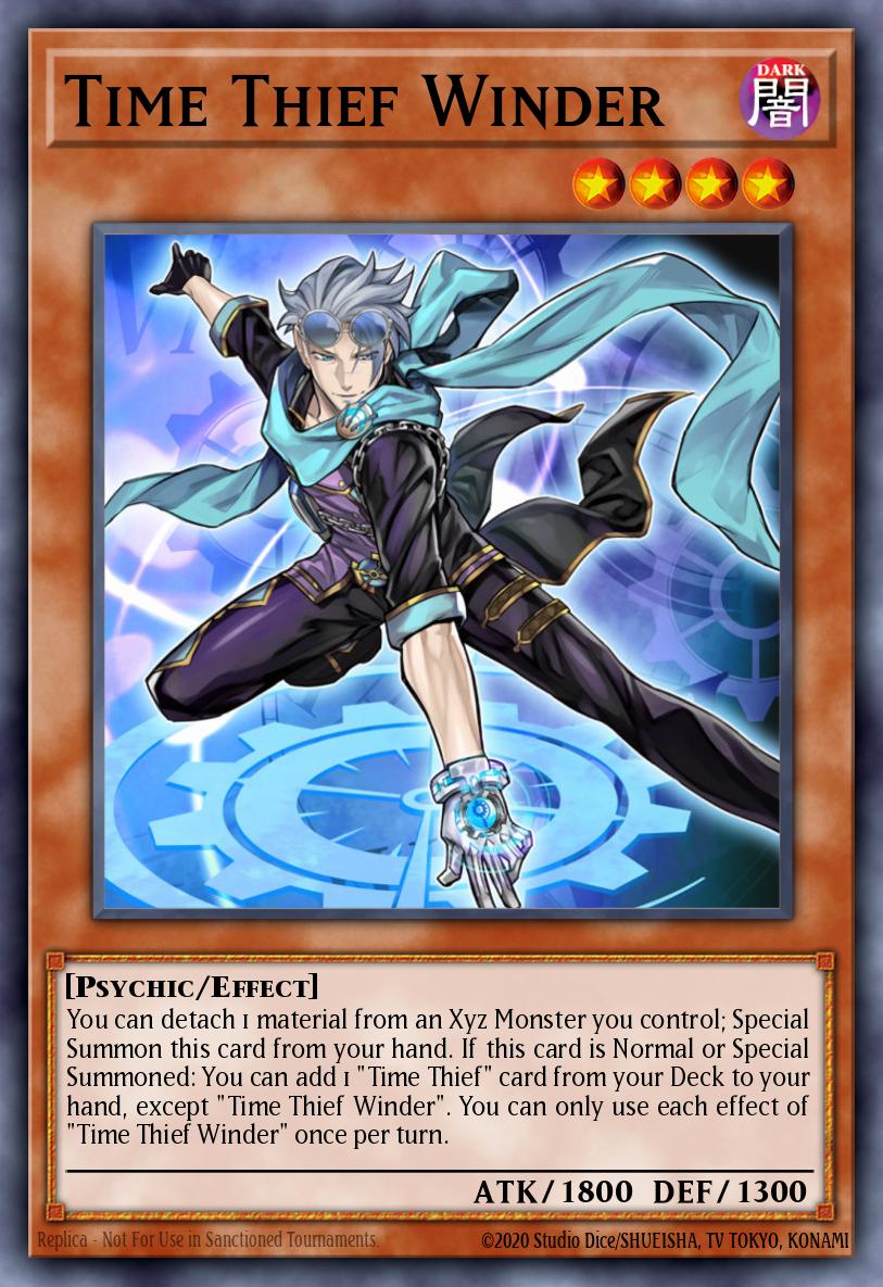 Time Thief Winder Super Rare MP20-EN037 2020 Tin of Lost Memories Mega Pack Yugioh card