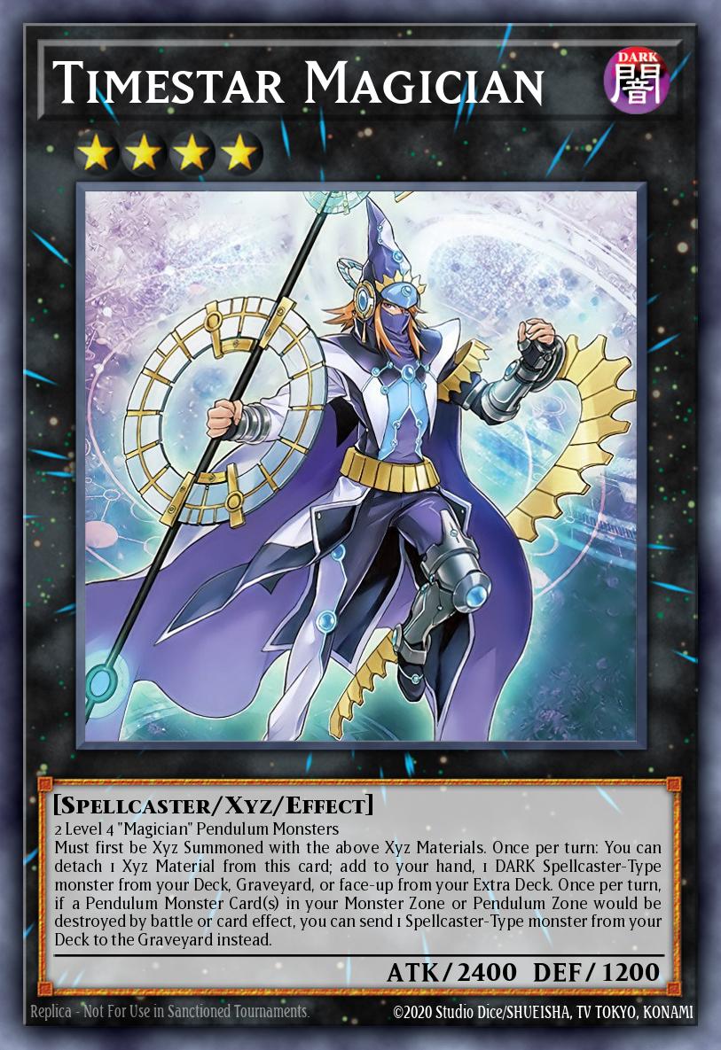 Timestar Magician Ultra Rare PEVO-EN009 Pendulum Evolution Yugioh card