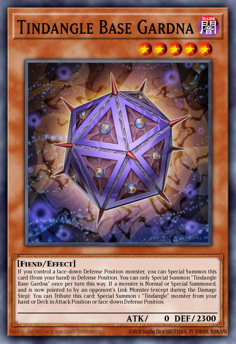 Tindangle Base Gardna Common EXFO-EN010 Extreme Force Yugioh card