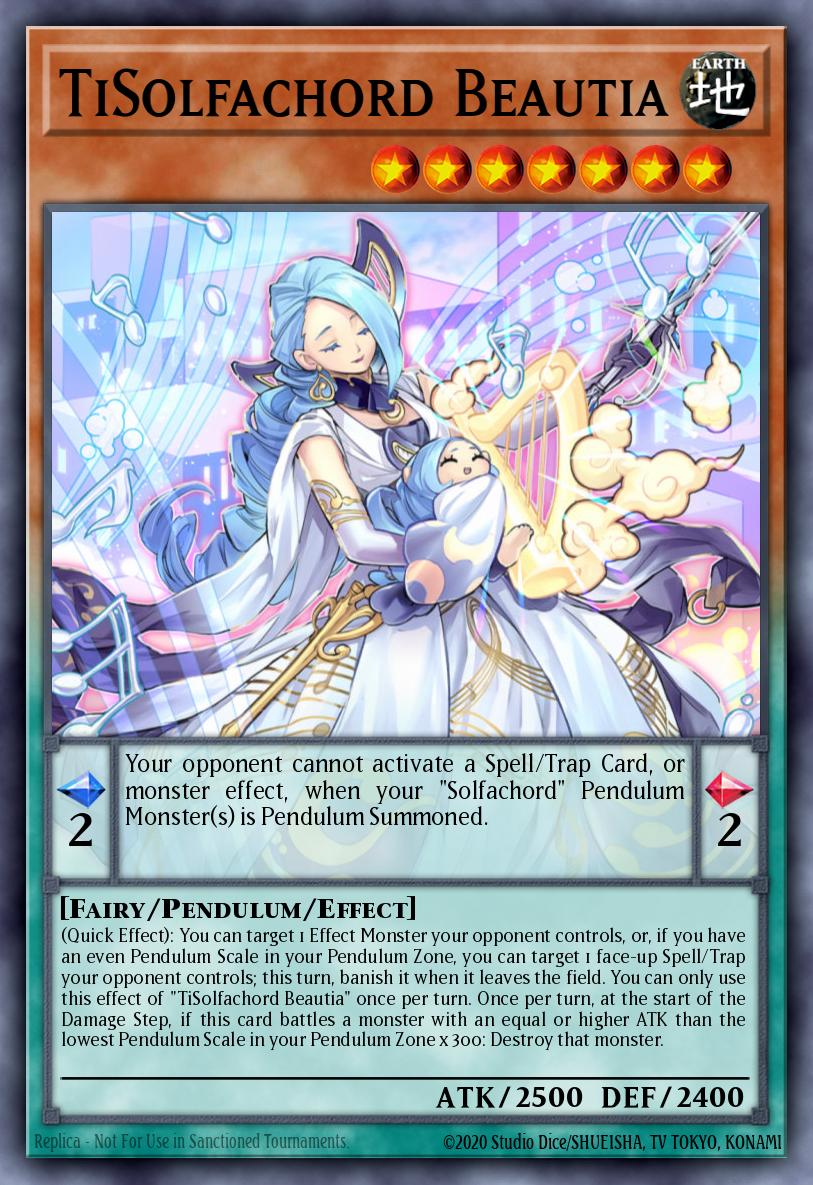 TiSolfachord Beautia Collector's Rare ANGU-EN020 Ancient Guardians Yugioh card