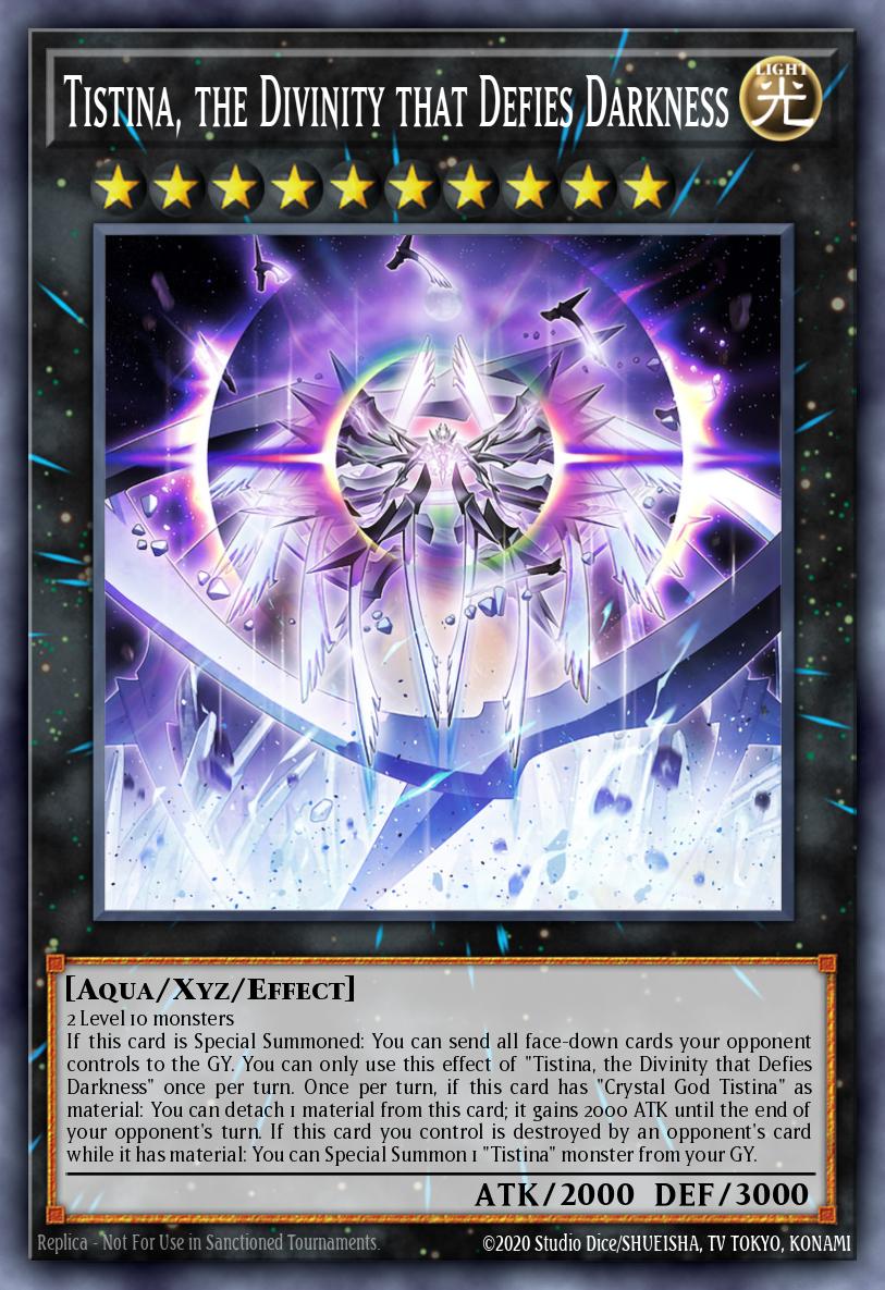 Tistina the Divinity that Defies Darkness Quarter Century Secret Rare AGOV-EN089 Age of Overlord Yugioh card