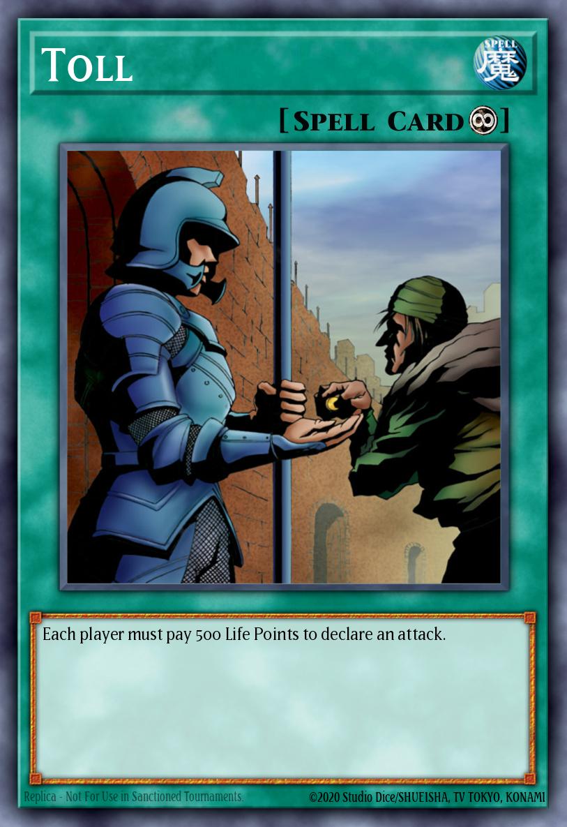 Toll Common DB1-EN019 Dark Beginning 1 Yugioh card