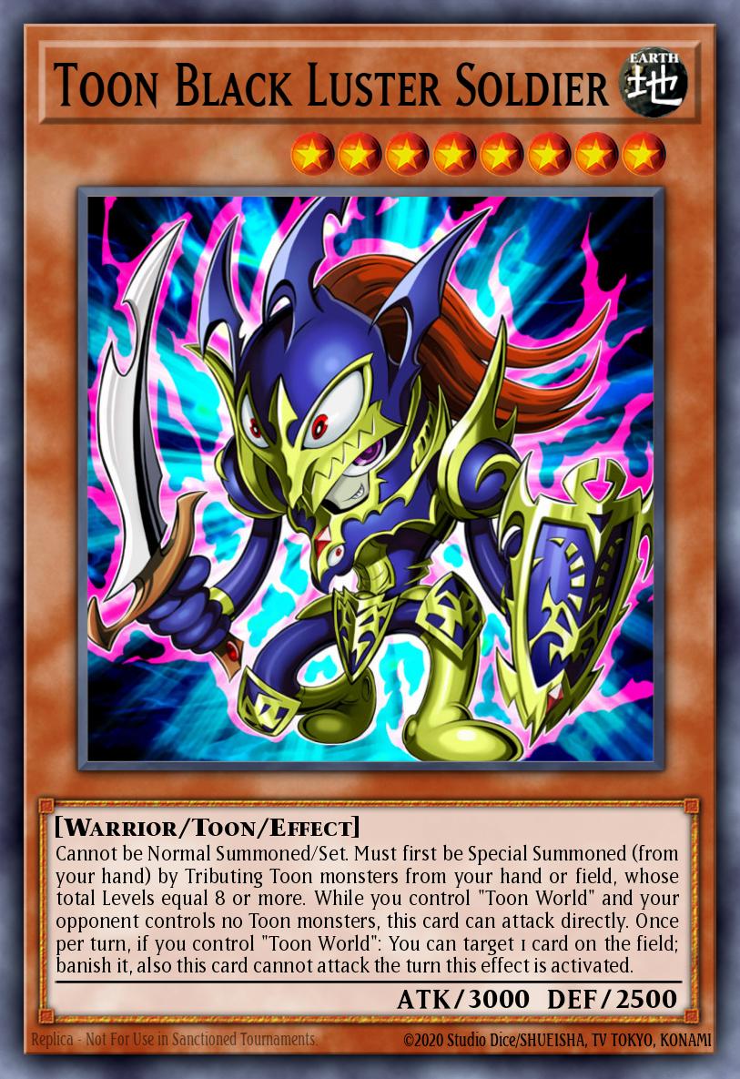 Toon Black Luster Soldier Secret Rare BLCR-EN065 Battles of Legend Crystal Revenge Yugioh card