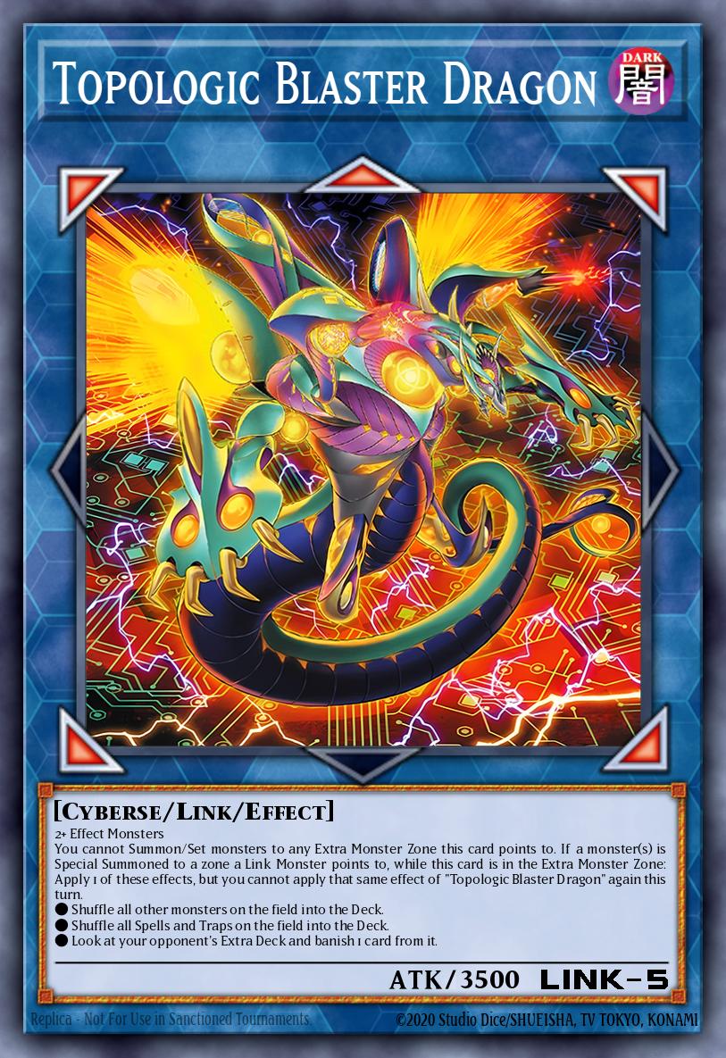 Topologic Blaster Dragon Secret Rare BPRO-EN046 Burst Protocol Yugioh card