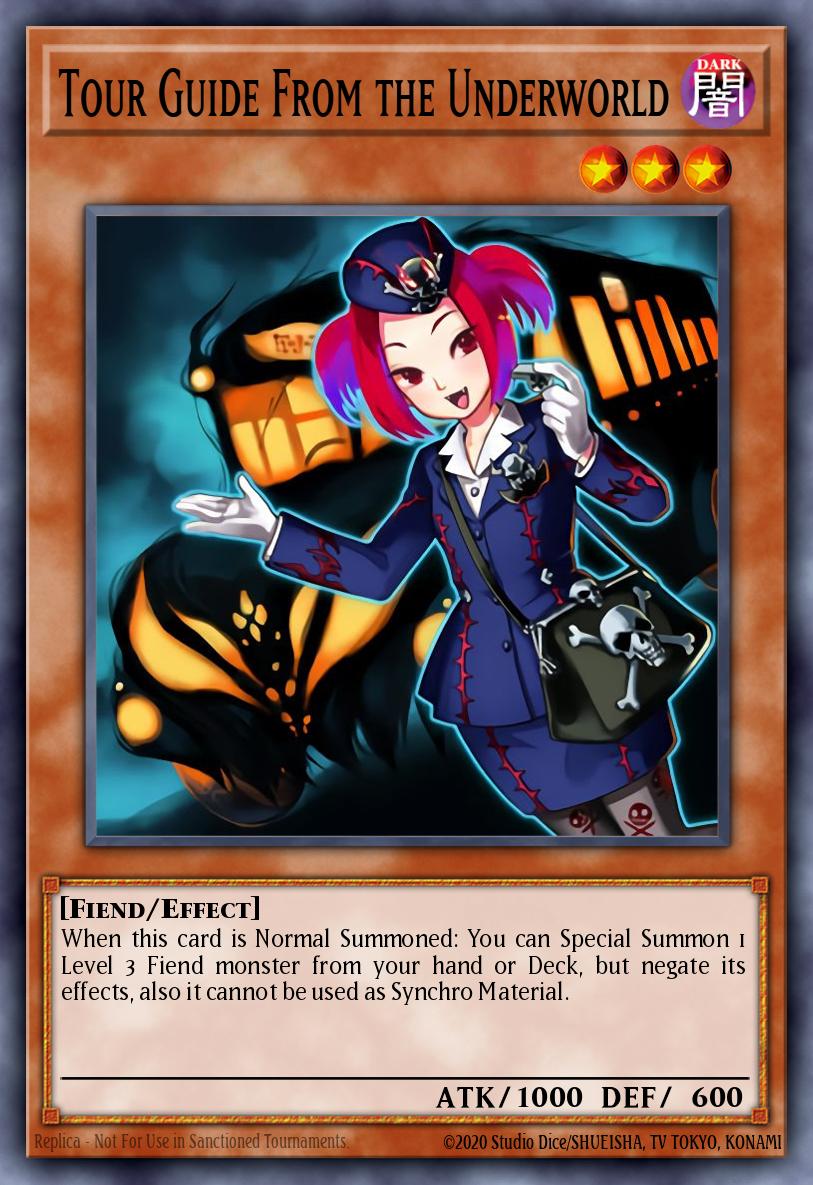 Tour Guide From the Underworld Secret Rare BLGG-EN005 Battles of Legend: Glorious Gallery Yugioh card