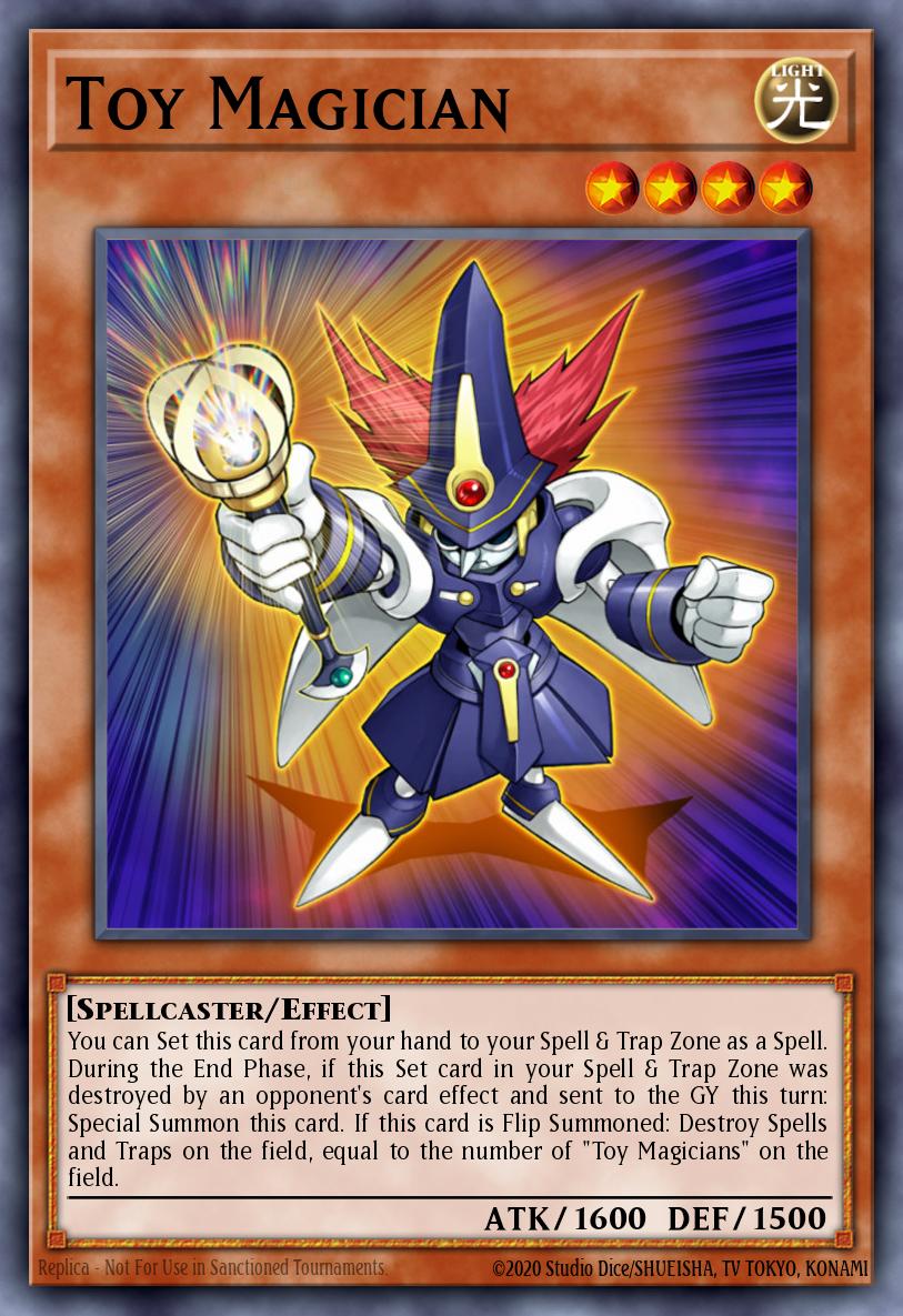 Toy Magician Secret Rare TDGS-EN099 The Duelist Genesis Yugioh card