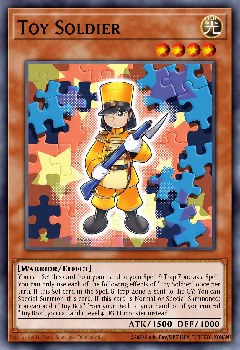 Toy Soldier Ultra Rare BLTR-EN021 Battles of Legend Terminal Revenge Yugioh card