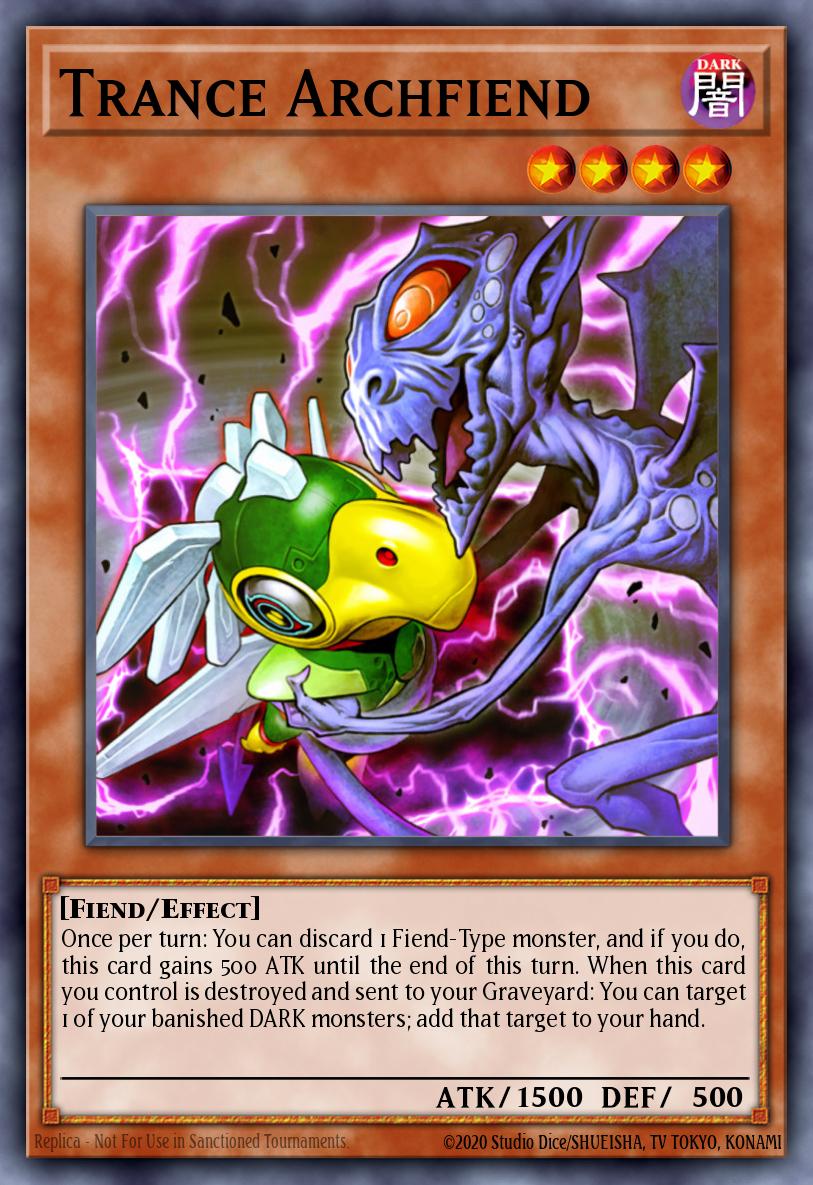 Trance Archfiend Short Print ORCS-EN035 Order of Chaos Yugioh card