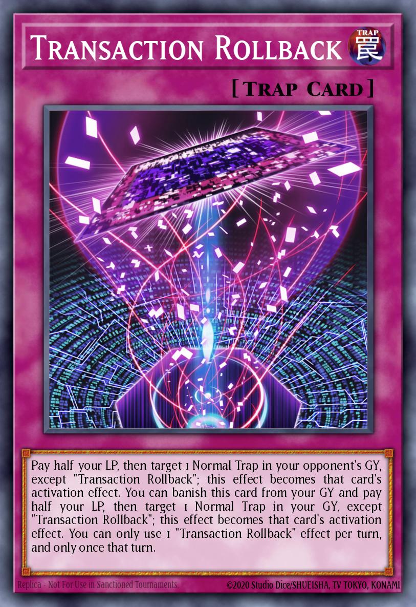 Transaction Rollback Prismatic Secret Rare MP24-EN134 25th Anniversary Tin Dueling Mirrors Yugioh card