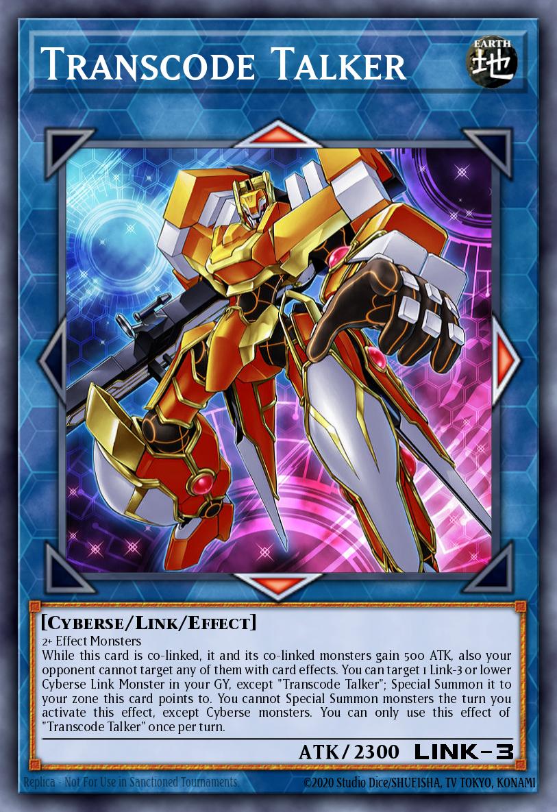 Transcode Talker Rare MAGO-EN136 Maximum Gold Yugioh card