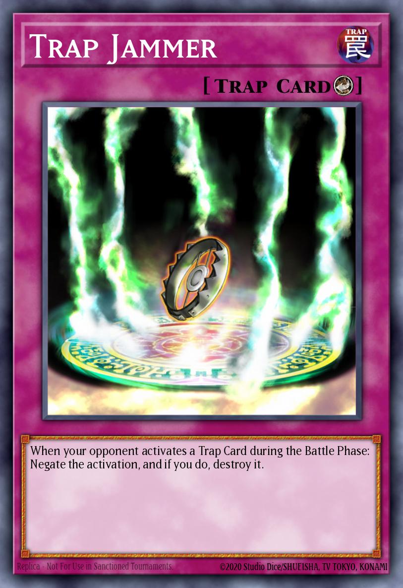 Trap Jammer Rare DR2-EN111 Dark Revelation Volume 2 Yugioh card