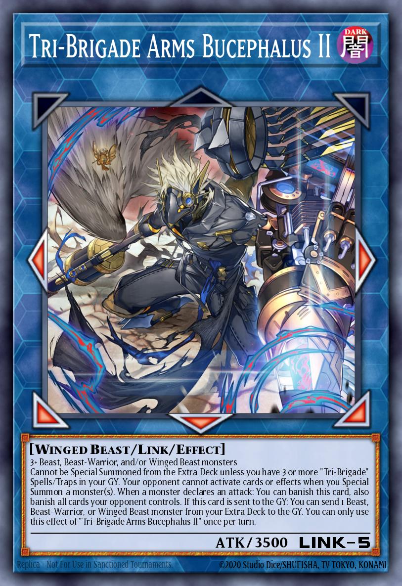 Tri-Brigade Arms Bucephalus II Ultra Rare MP24-EN175 25th Anniversary Tin Dueling Mirrors Yugioh card