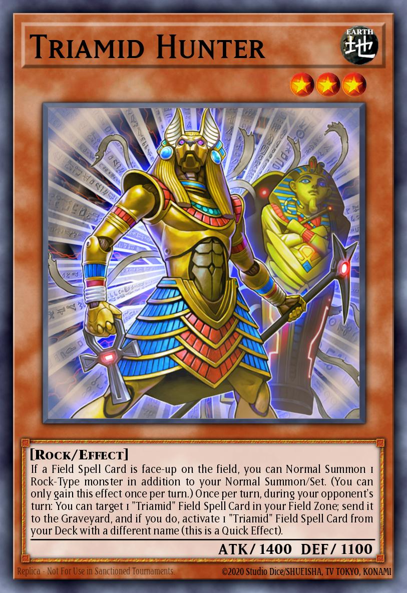 Triamid Hunter Rare TDIL-EN028 The Dark Illusion Yugioh card