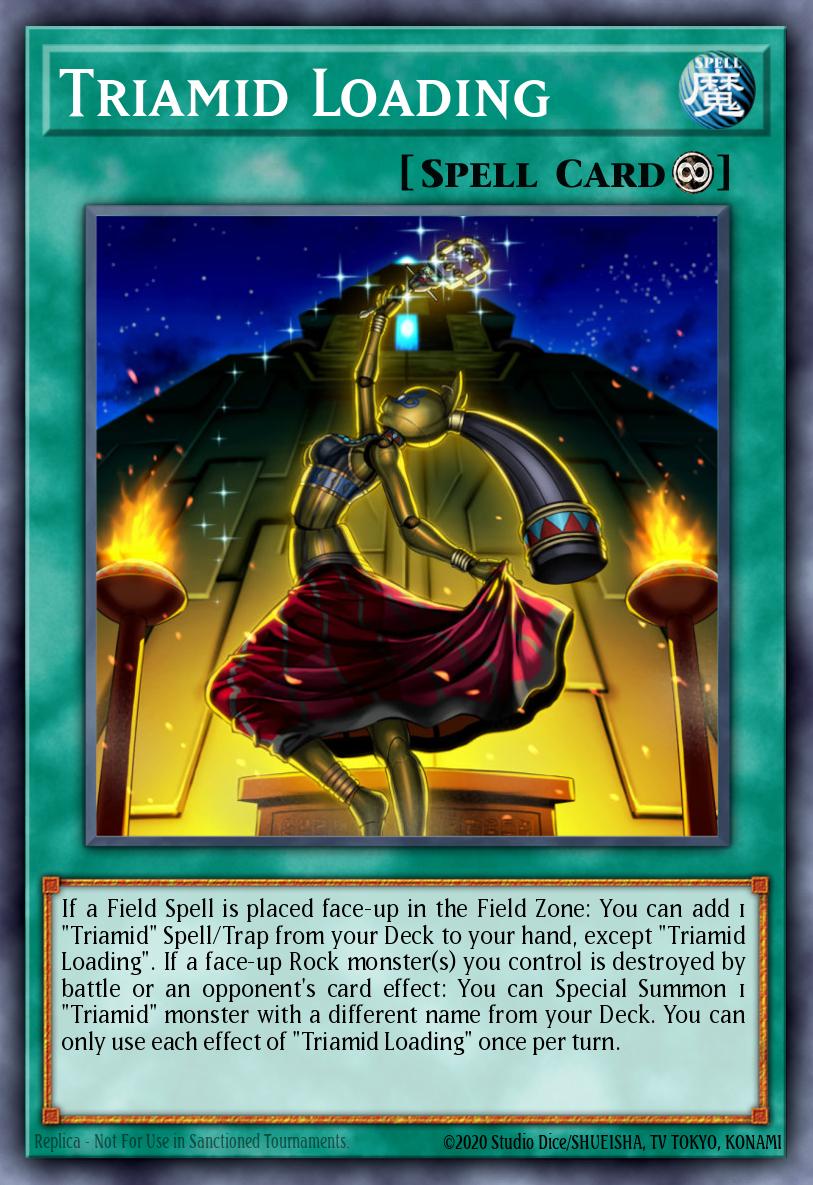 Triamid Loading Common DAMA-EN063 Dawn of Majesty Yugioh card