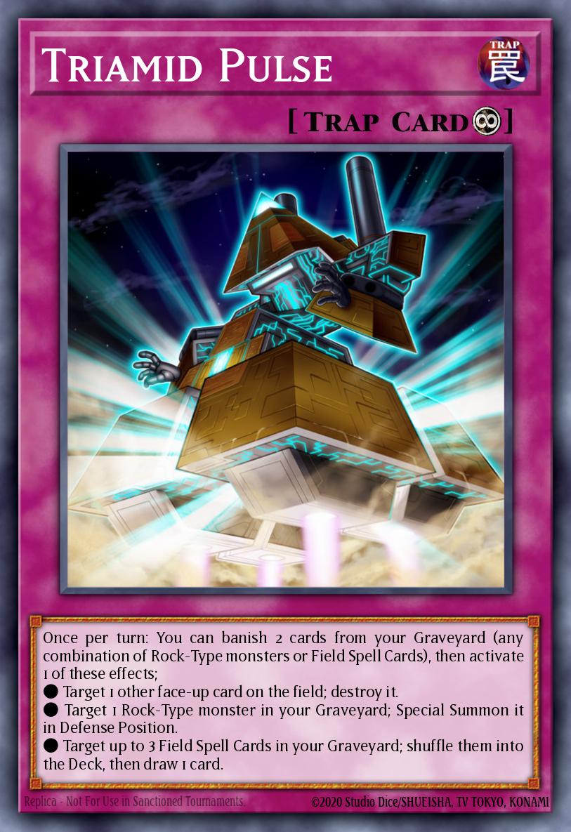 Triamid Pulse Rare TDIL-EN074 The Dark Illusion Yugioh card