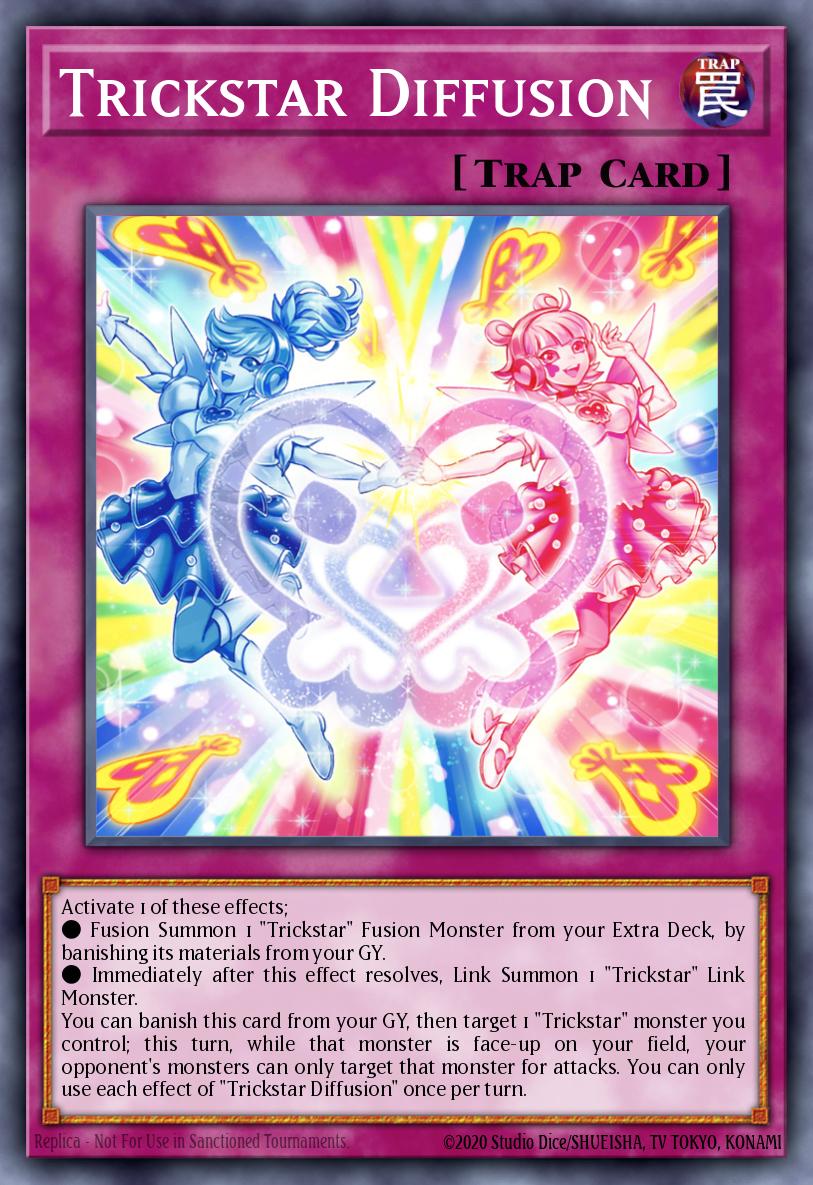 Trickstar Diffusion New MZTM-EN030 Maze of the Master Yugioh card