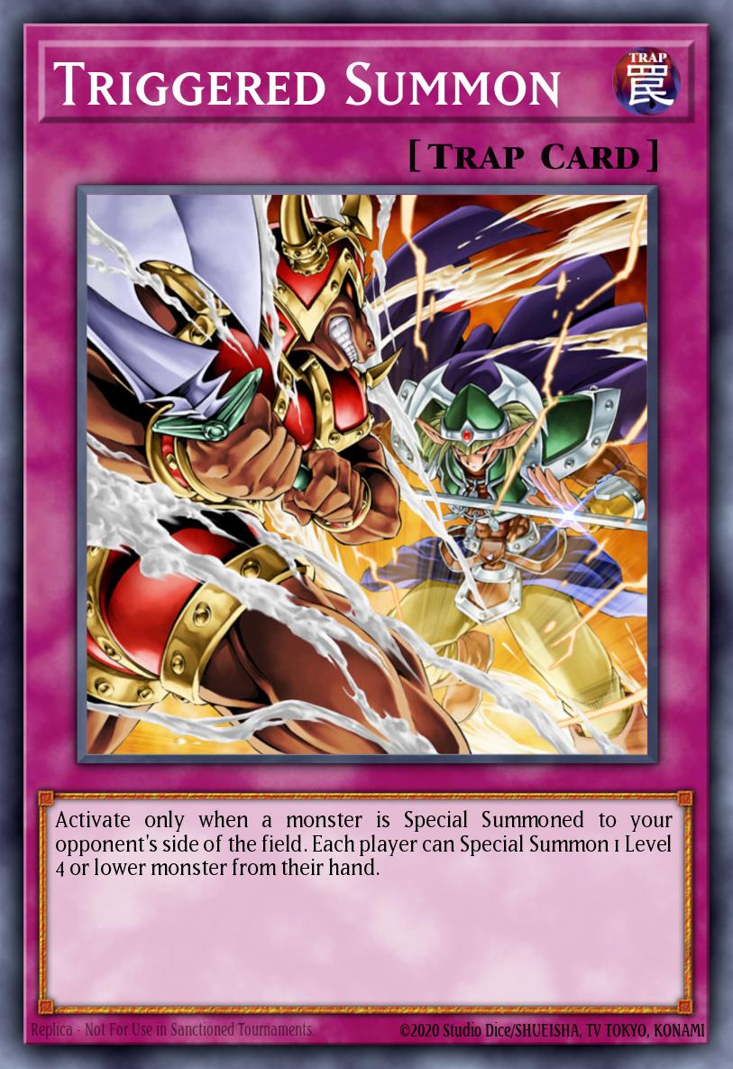 Triggered Summon Common DP07-EN021 Duelist Pack Jesse Anderson Yugioh card