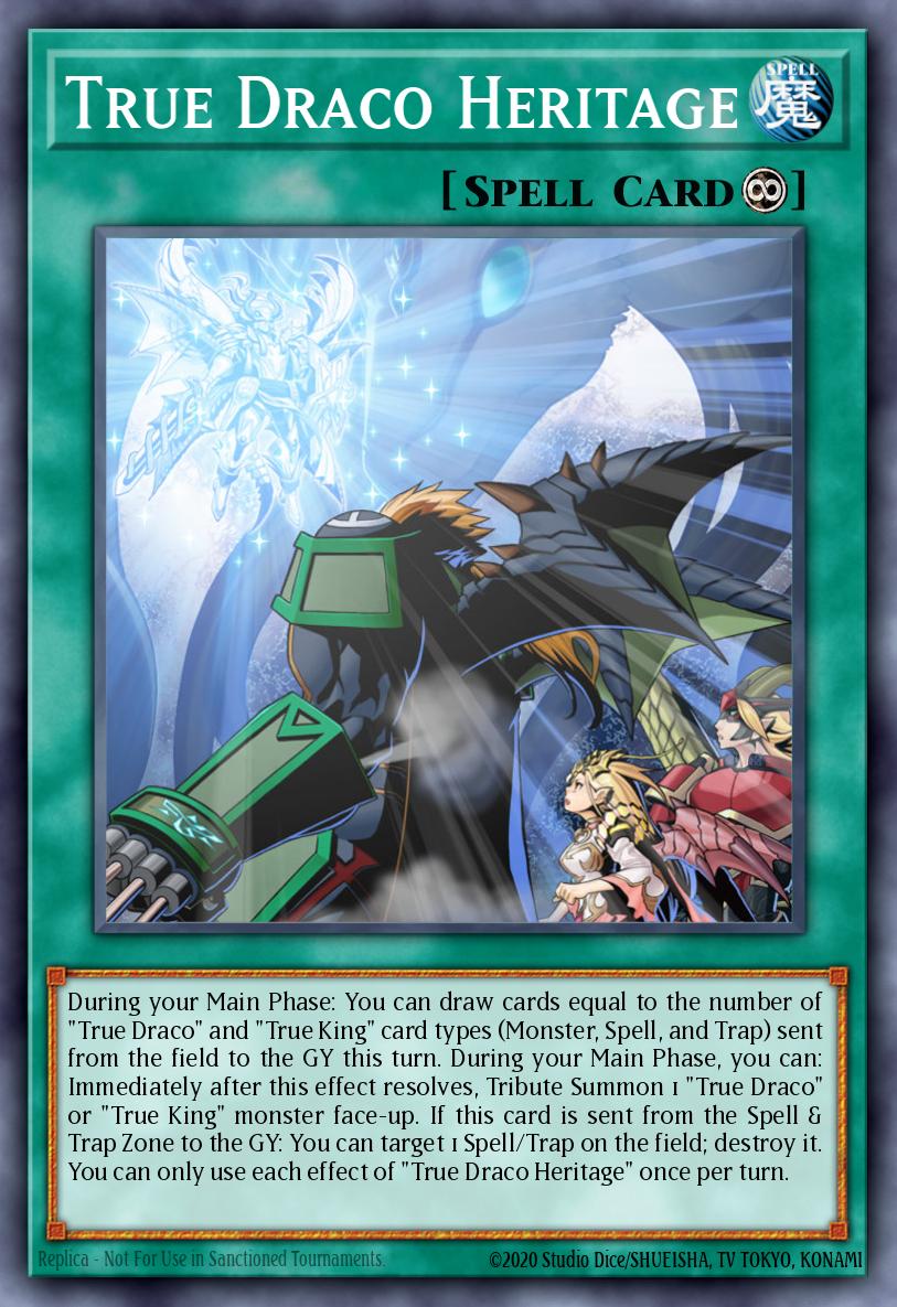 True Draco Heritage Ultra Rare MP18-EN016 2018 Mega-Tin Mega Pack Yugioh card