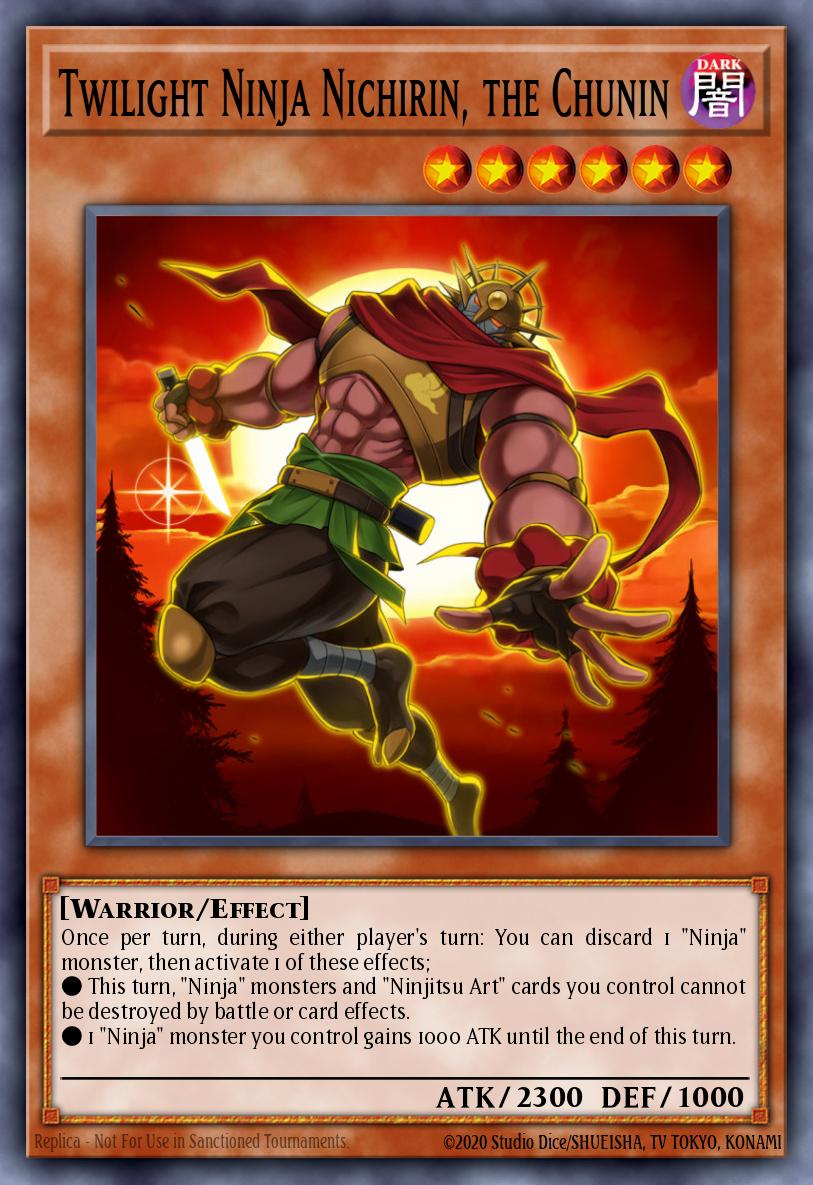 Twilight Ninja Nichirin the Chunin Common MP16-EN187 2016 Mega-Tin Mega Pack Yugioh card