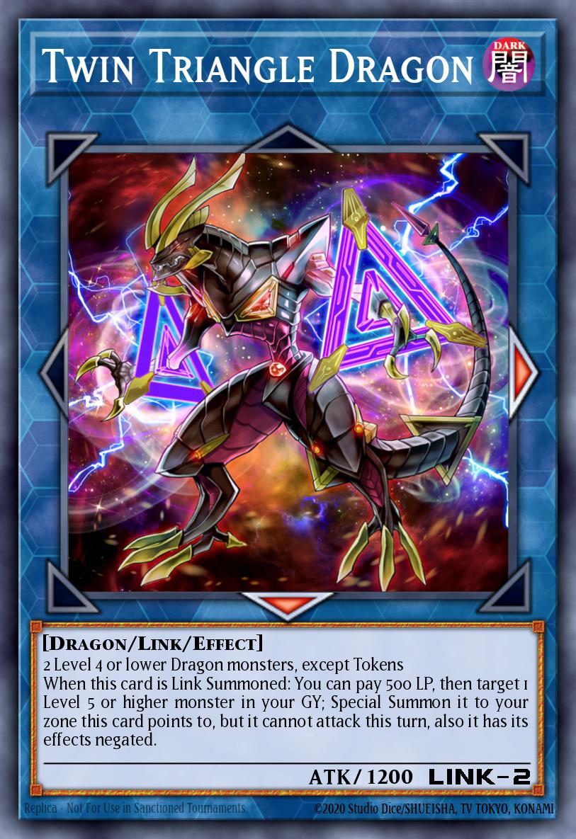 Twin Triangle Dragon Rare MP18-EN134 2018 Mega-Tin Mega Pack Yugioh card