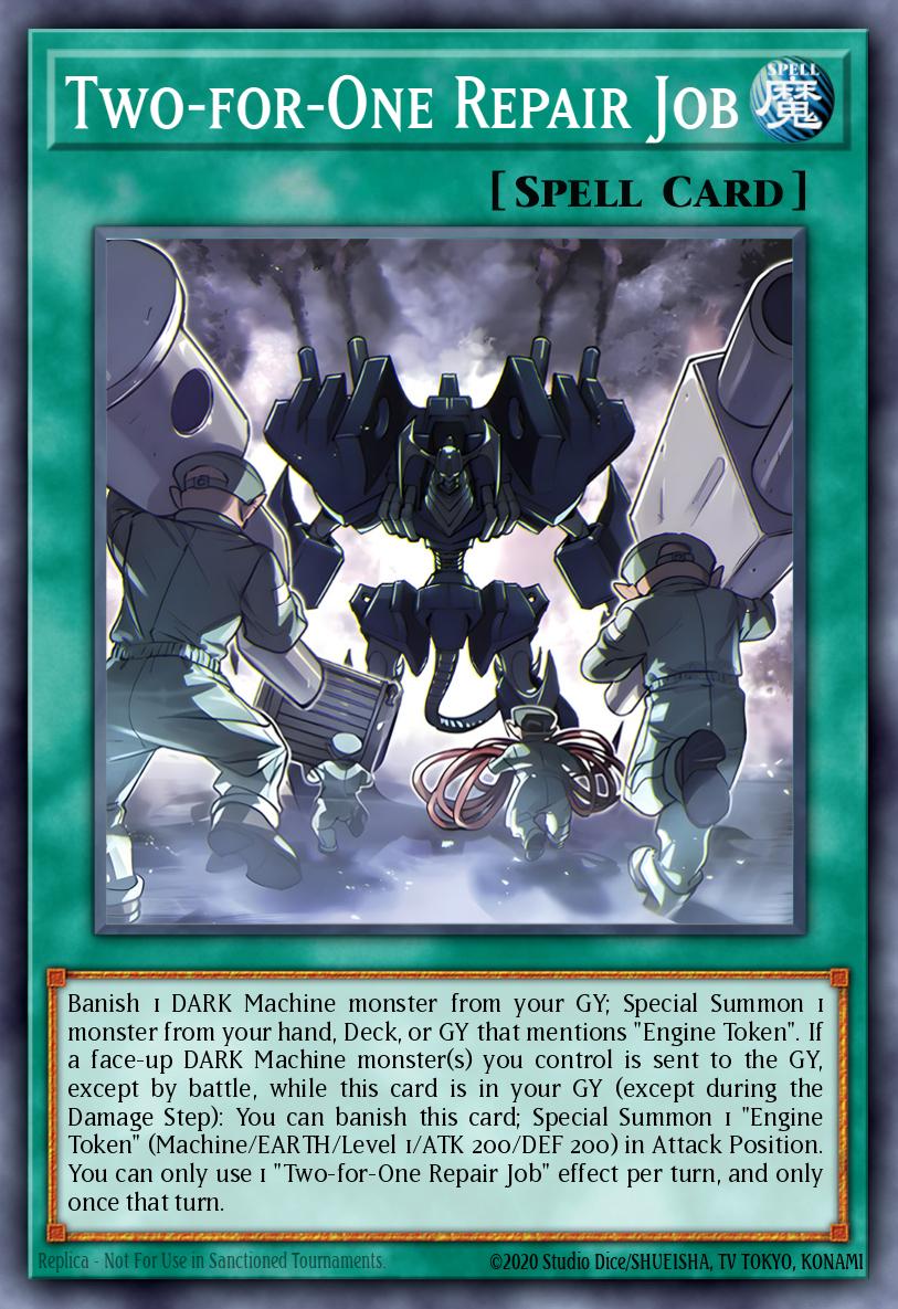 Two-for-One Repair Job New BLMM-EN029 Battles of Legend Monster Mayhem Yugioh card