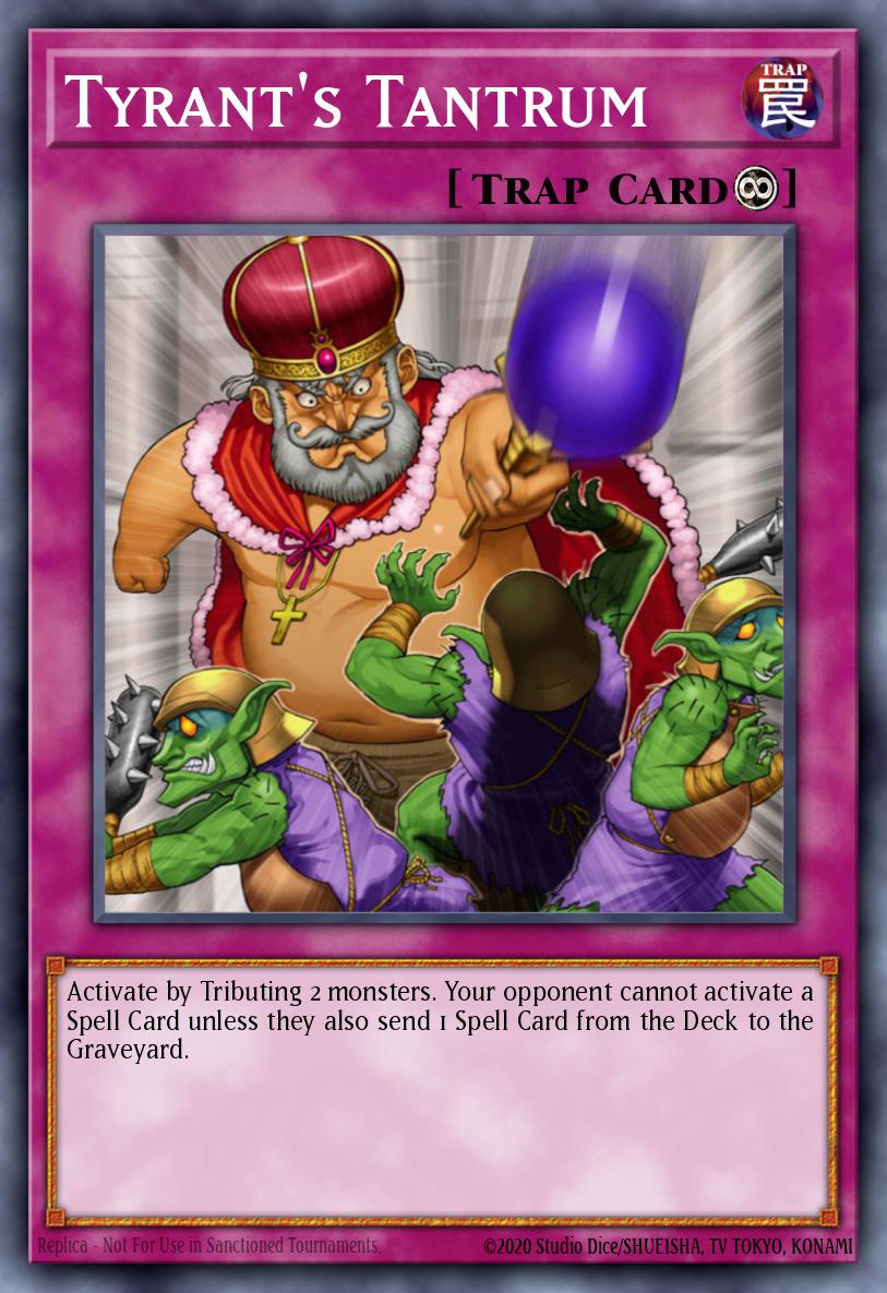 Tyrants Tantrum Common EXVC-EN075 Extreme Victory Yugioh card