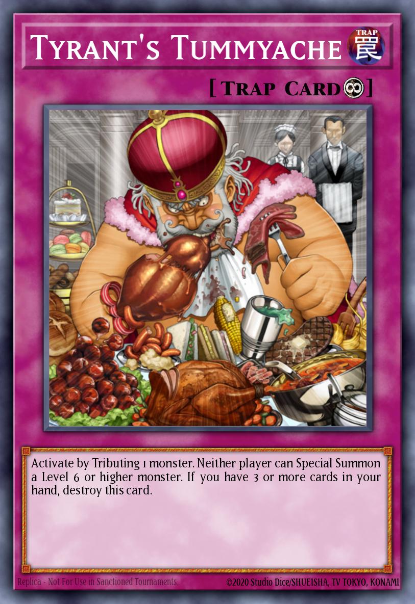 Tyrants Tummyache Common GENF-EN077 Generation Force Yugioh card