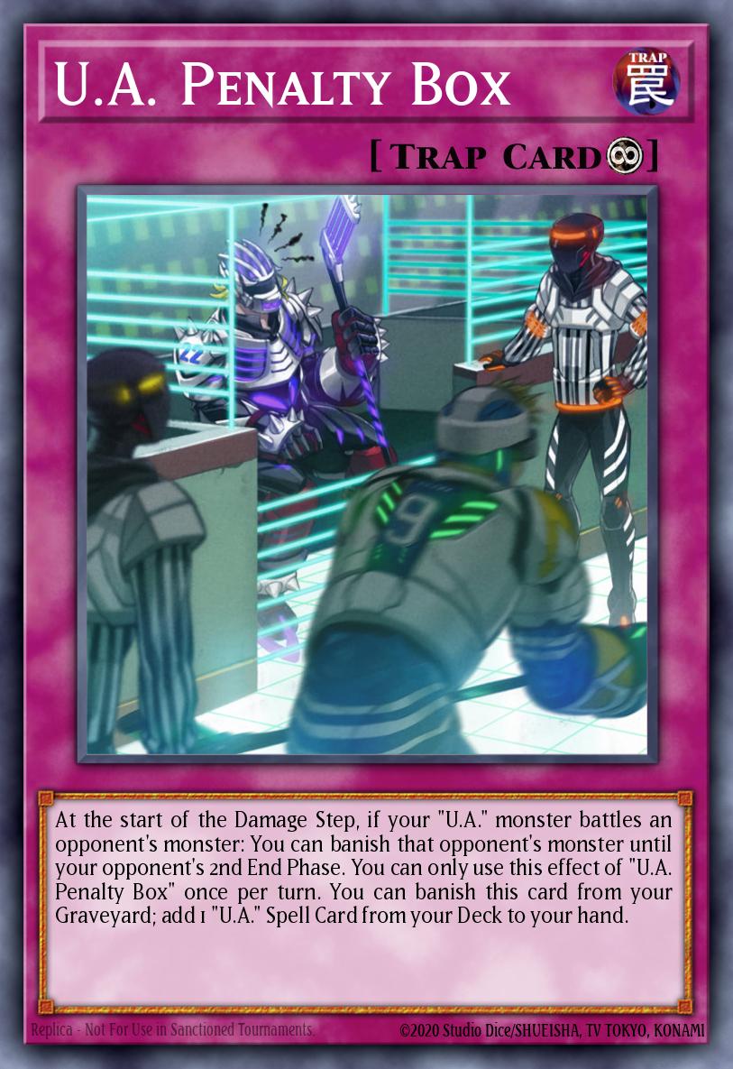 UA Penalty Box Common CROS-EN089 Crossed Souls Yugioh card