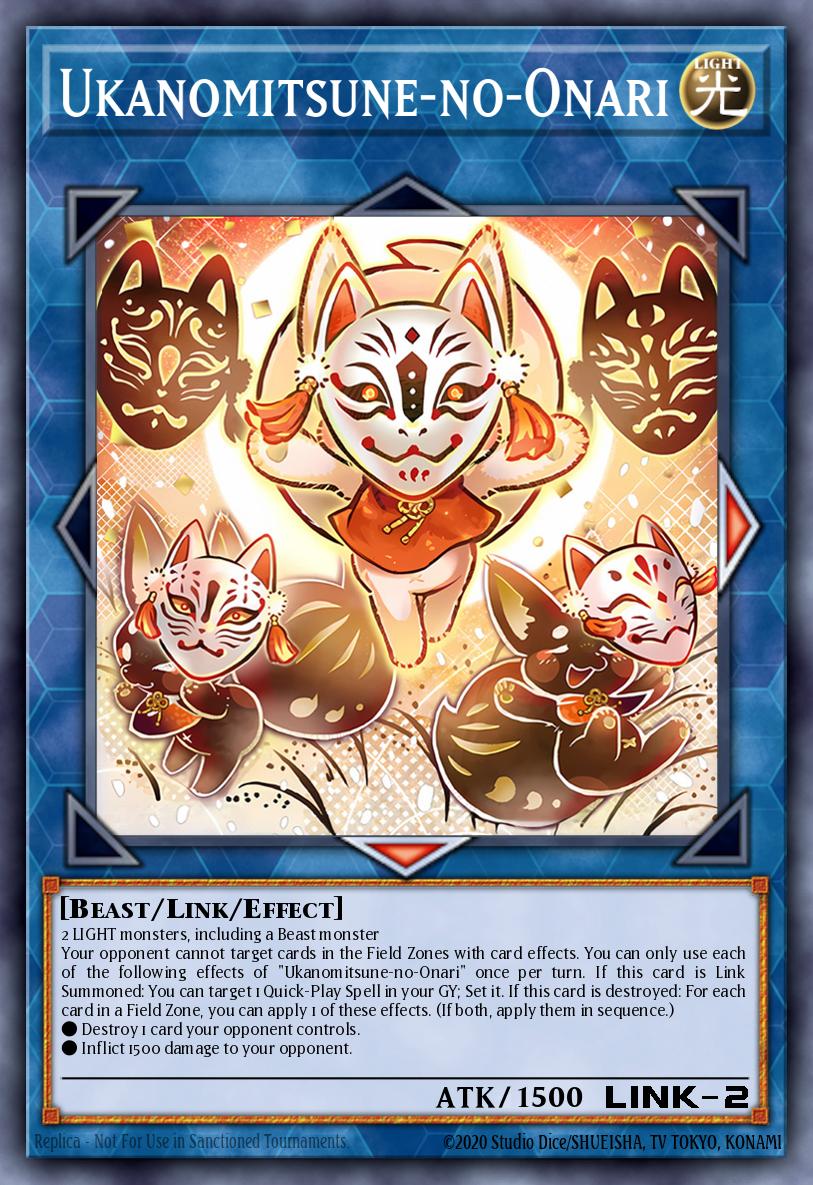 Ukanomitsune-no-Onari Super Rare OP30-EN010 OTS Tournament Pack 30 Yugioh card