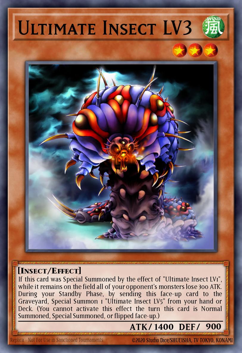 Ultimate Insect LV3 Rare DR3-EN067 Dark Revelation Volume 3 Yugioh card