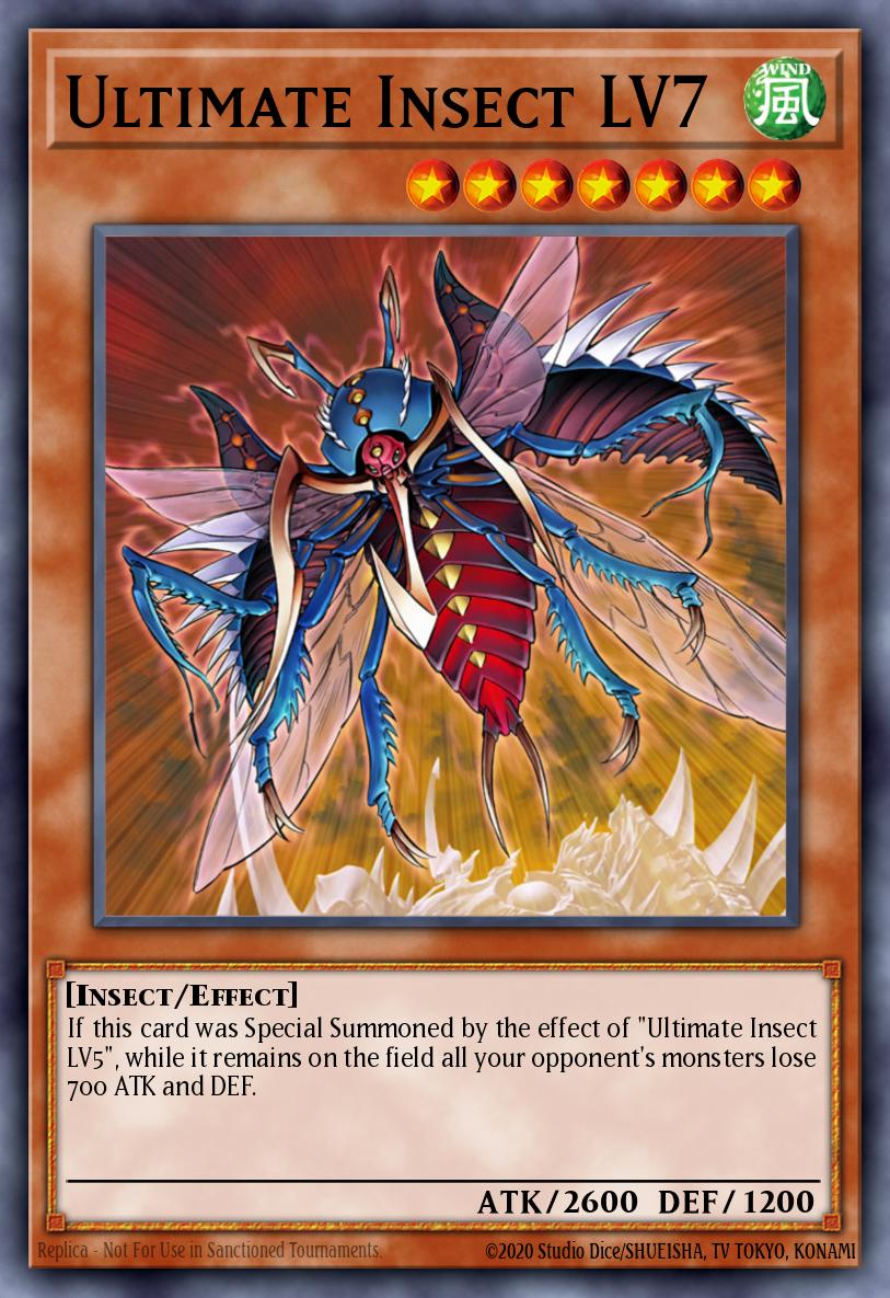 Ultimate Insect LV7 Super Rare DR3-EN190 Dark Revelation Volume 3 Yugioh card