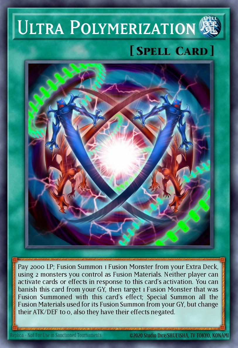 Ultra Polymerization Secret Rare MP18-EN014 2018 Mega-Tin Mega Pack Yugioh card