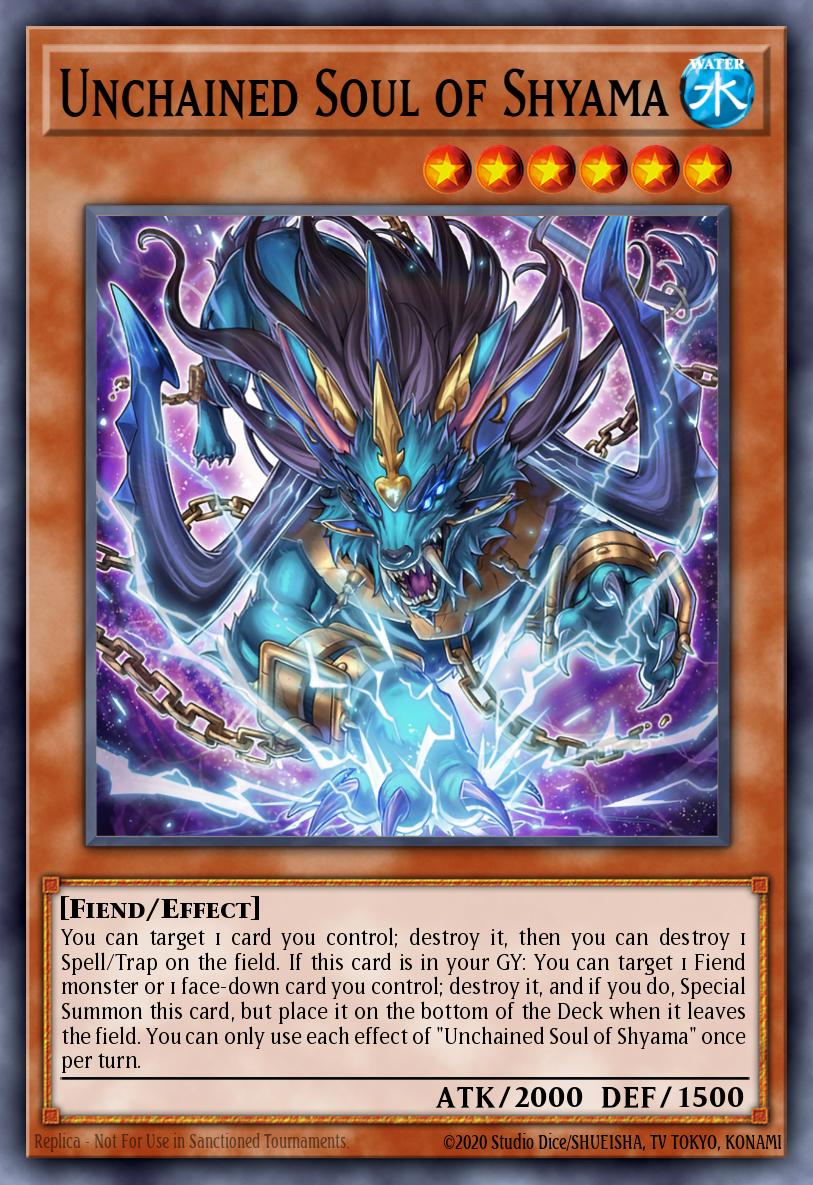 Unchained Soul of Shyama Ultra Rare MP24-EN216 25th Anniversary Tin Dueling Mirrors Yugioh card