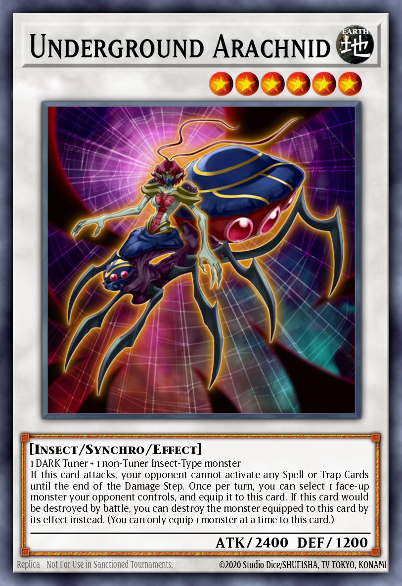 Underground Arachnid Secret Rare ABPF-EN096 Absolute Powerforce Yugioh card