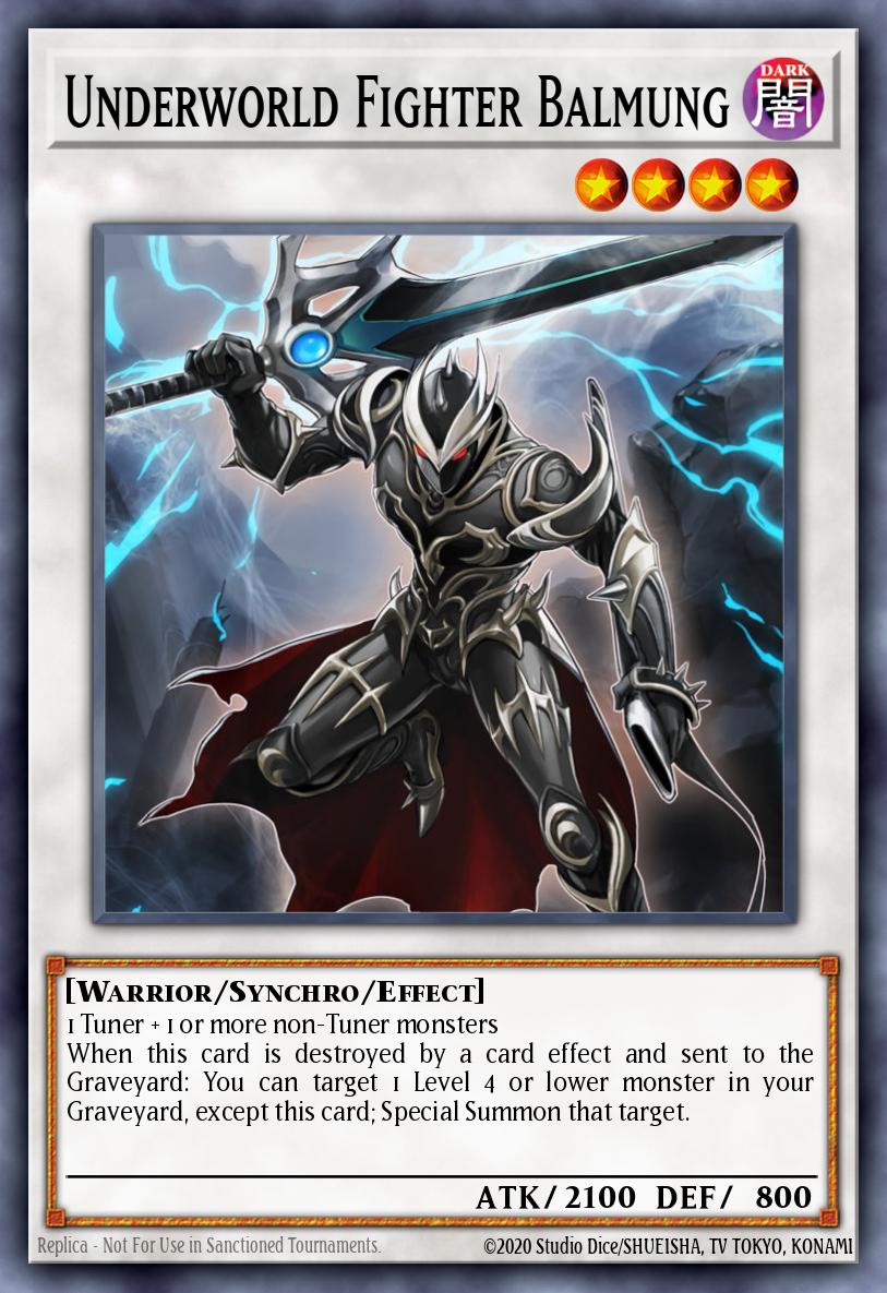 Underworld Fighter Balmung Super Rare AP06-EN009 Astral Pack Six Yugioh card
