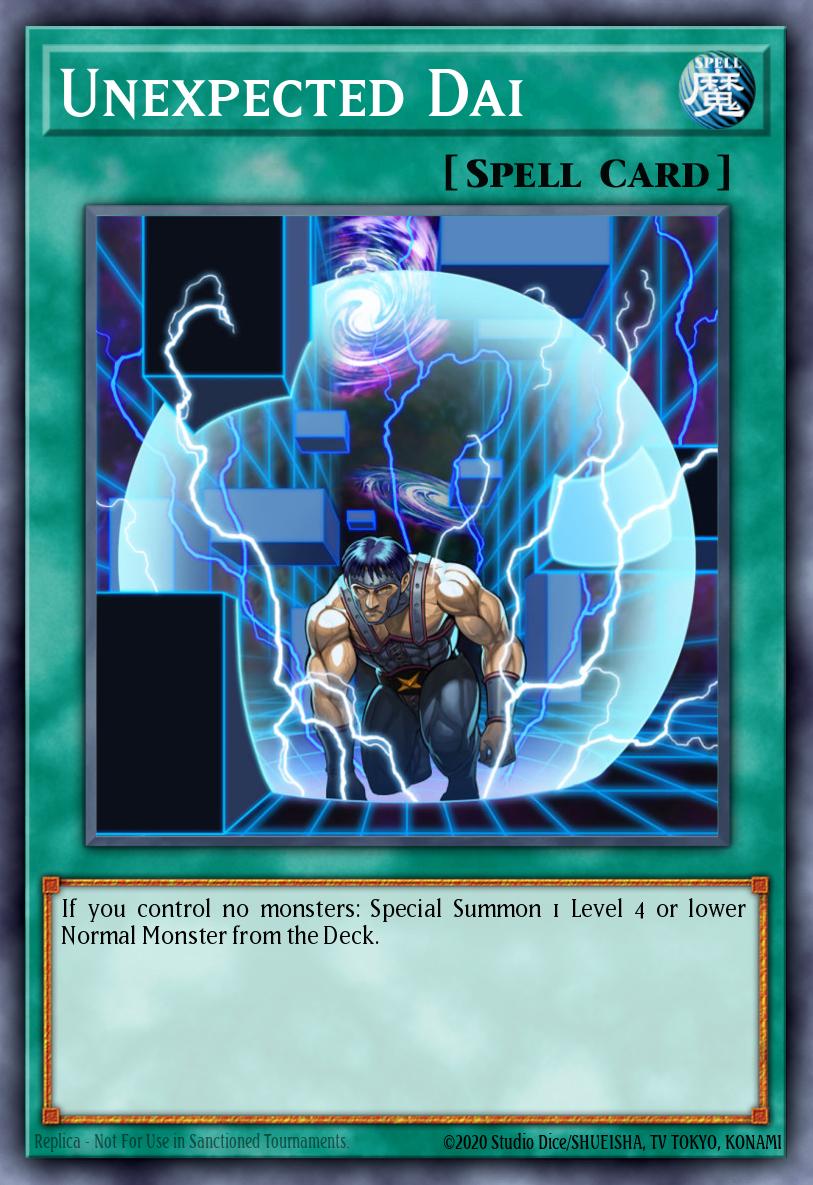 Unexpected Dai Super Rare CROS-EN065 Crossed Souls Yugioh card
