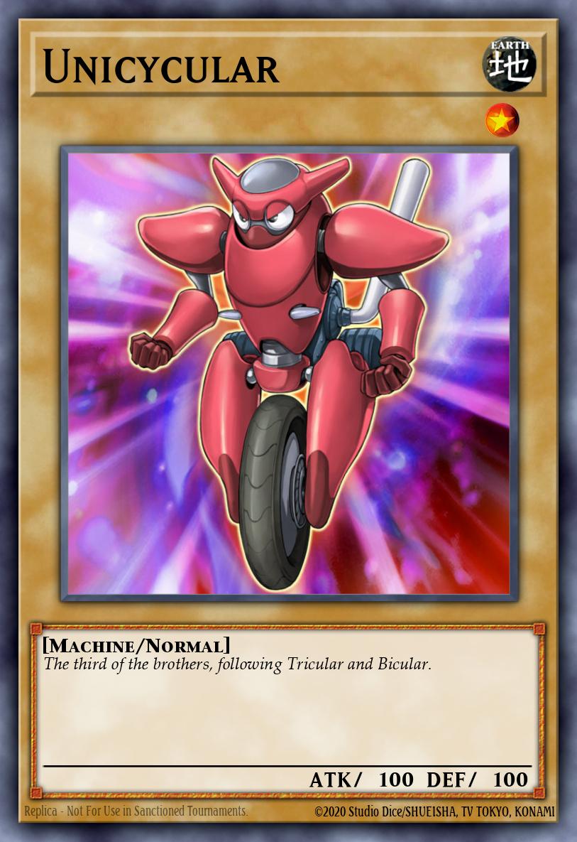 Unicycular Common ABPF-EN001 Absolute Powerforce Yugioh card