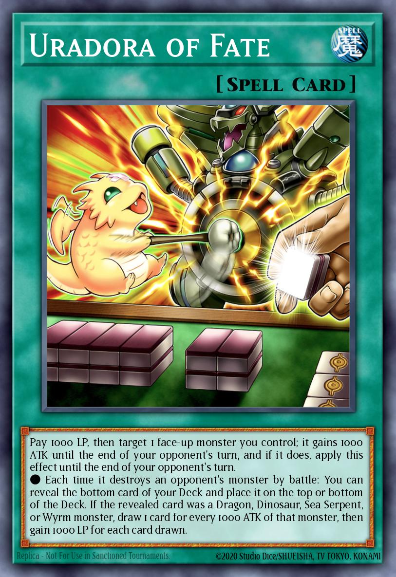 Uradora of Fate Common BACH-EN065 Battle of Chaos Yugioh card