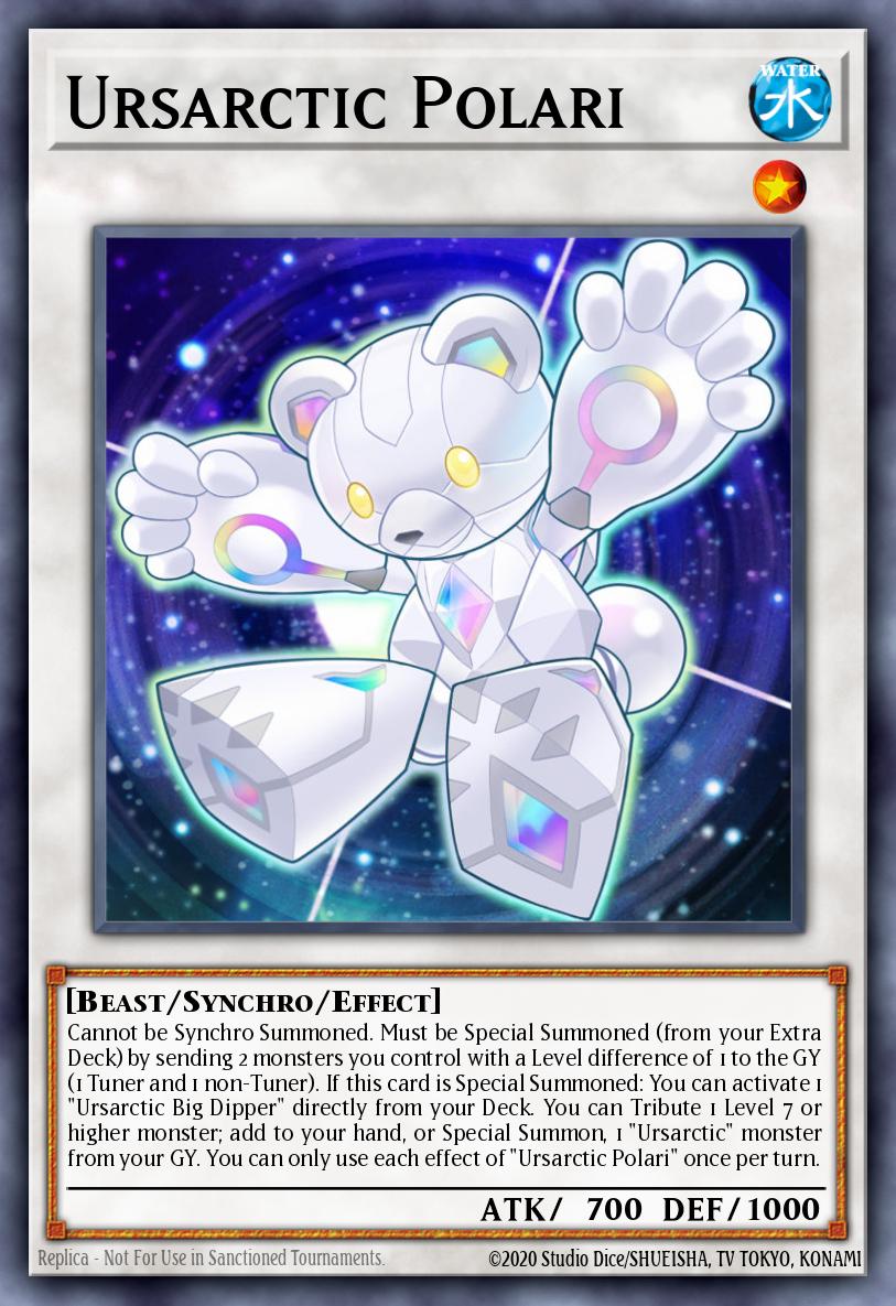 Ursarctic Polari Collector's Rare ANGU-EN033 Ancient Guardians Yugioh card